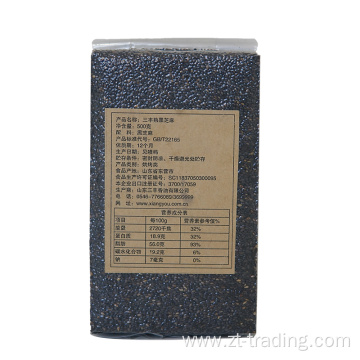 500g Roasted black sesame seeds